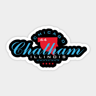 Chatham / Chicago Sticker